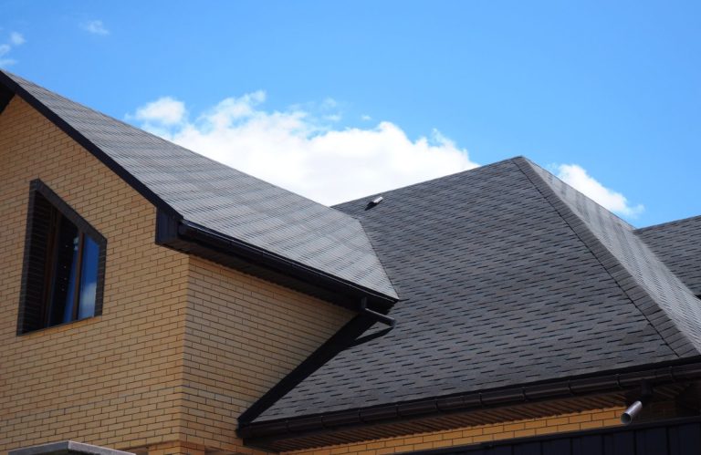 brick house with asphalt shingle roof, Roseville